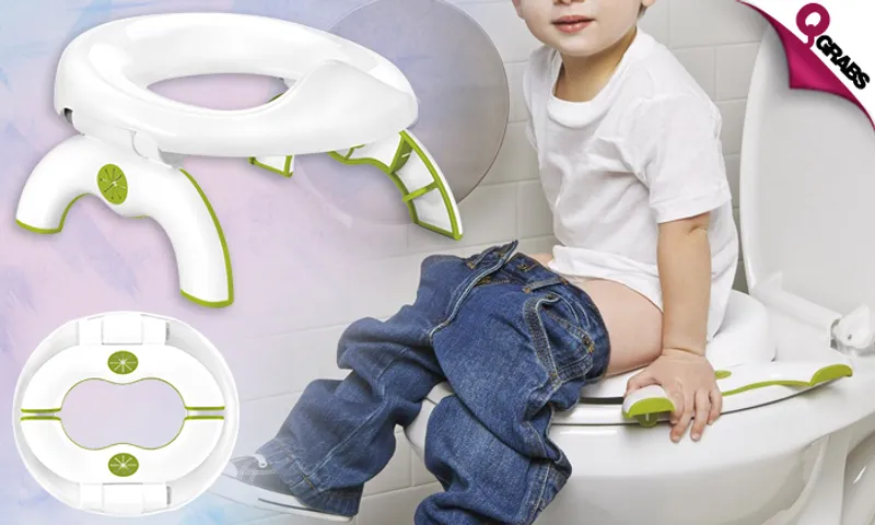 2-in-1 Toilet Trainer!